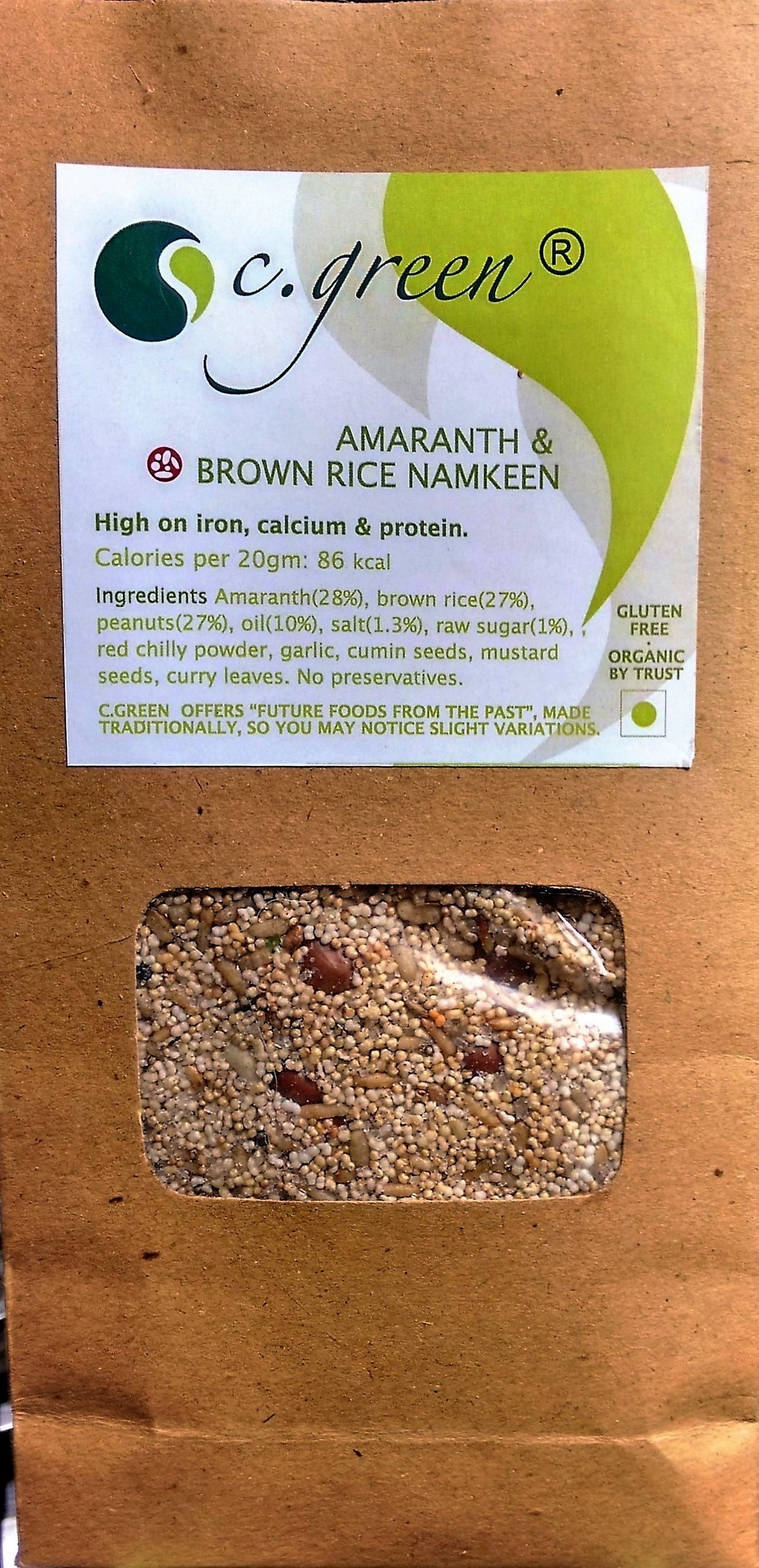 Amaranth Brown Rice Namkeen 25gms