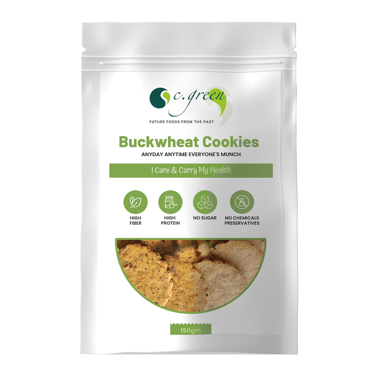 Buckwheat Cookies 150gms