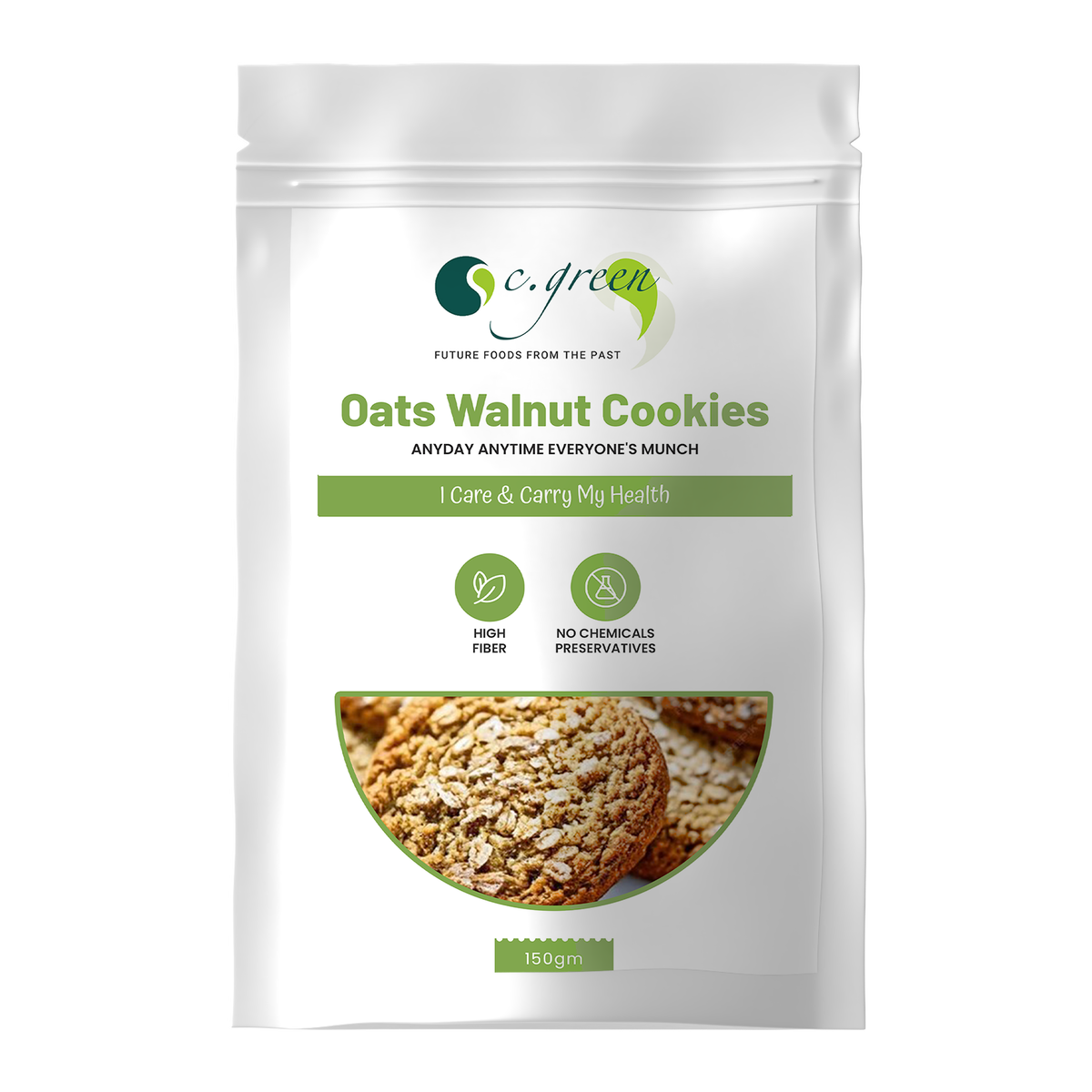 Oat & Walnut Cookies 150gms